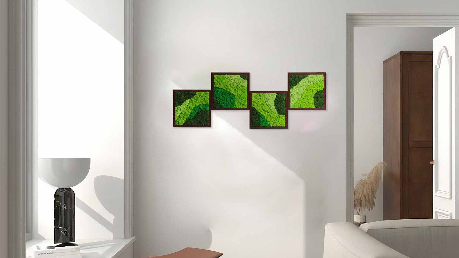 Modular Moss Wall Art - Moss Art | Wildleaf