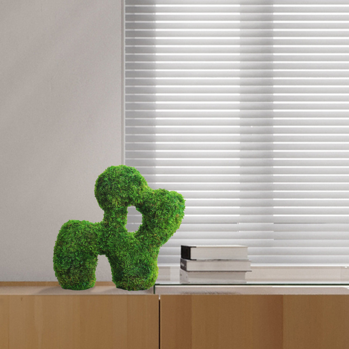 Mystic Blossom moss art adding enchantment to children's room decor