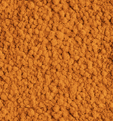 Autumn Blaze Red  Reindeer Moss Color Sample